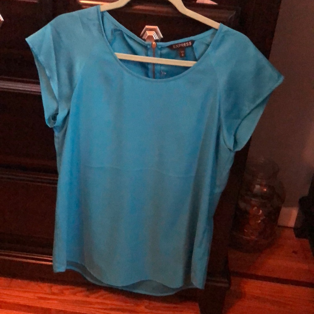 EUC 2 Blouses with 1/4 zip on the back